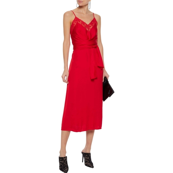 sandro slip dress